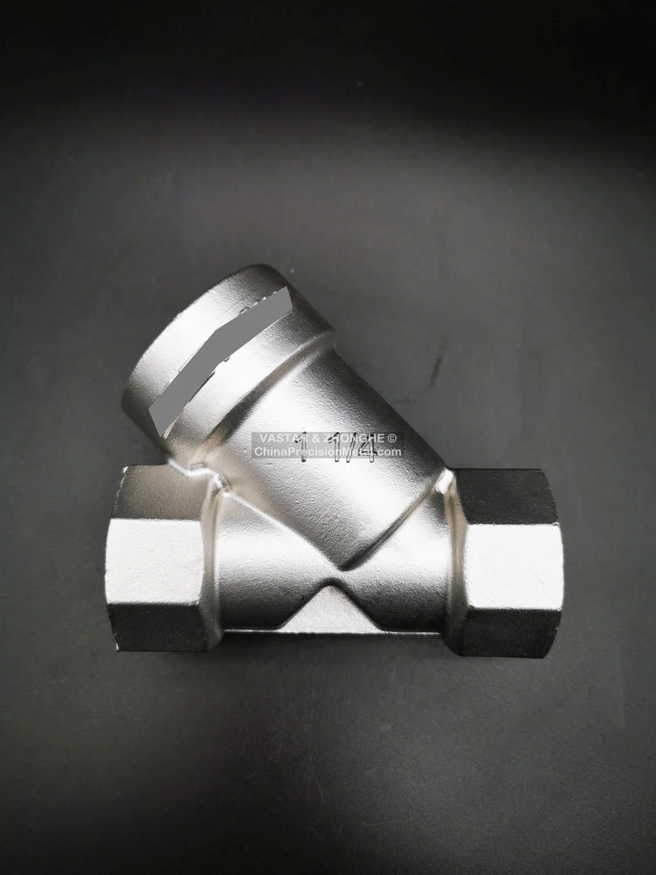 Investment-cast valve body manufactured by China Precision Metal