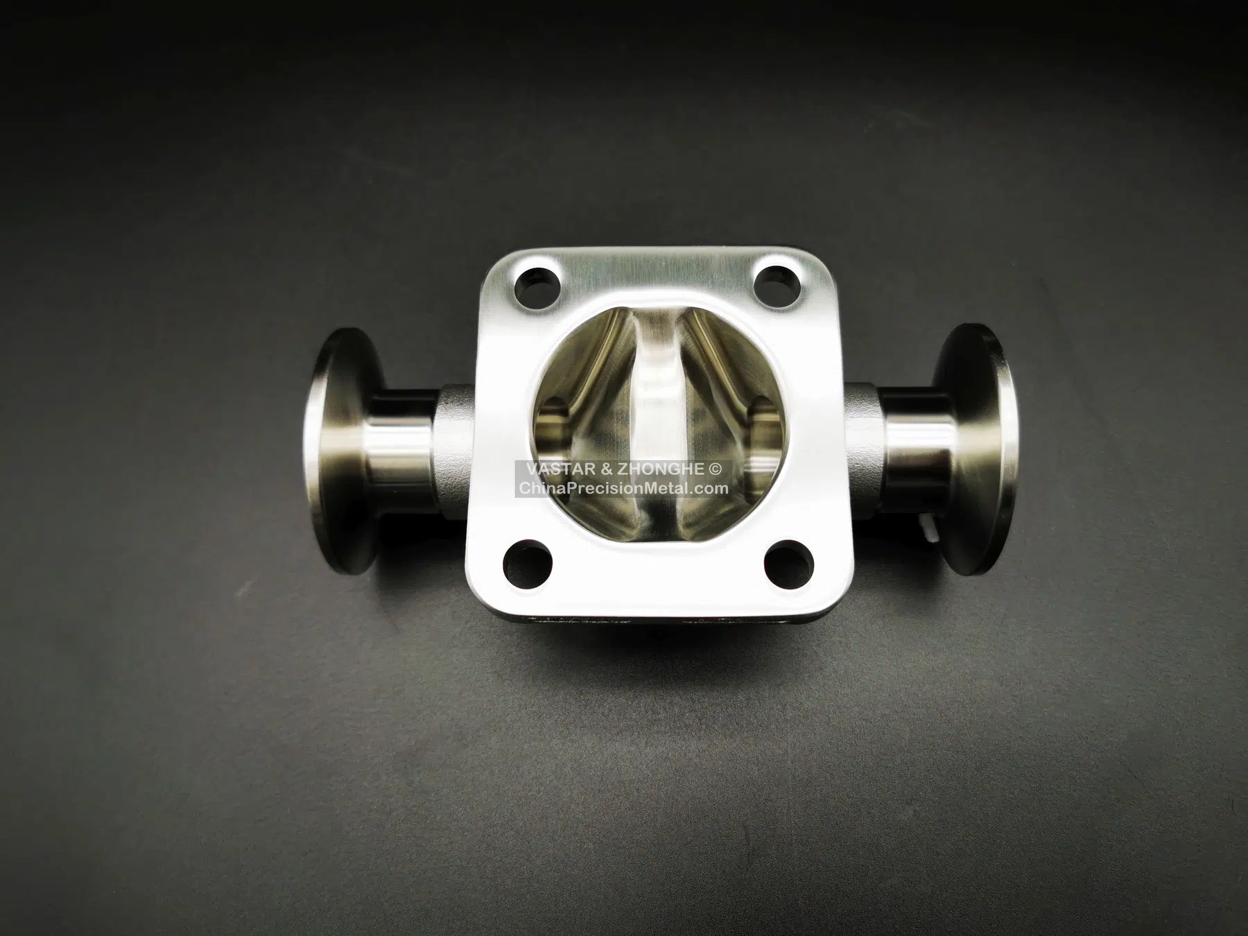 Polished sanitary component manufactured by China Precision Metal