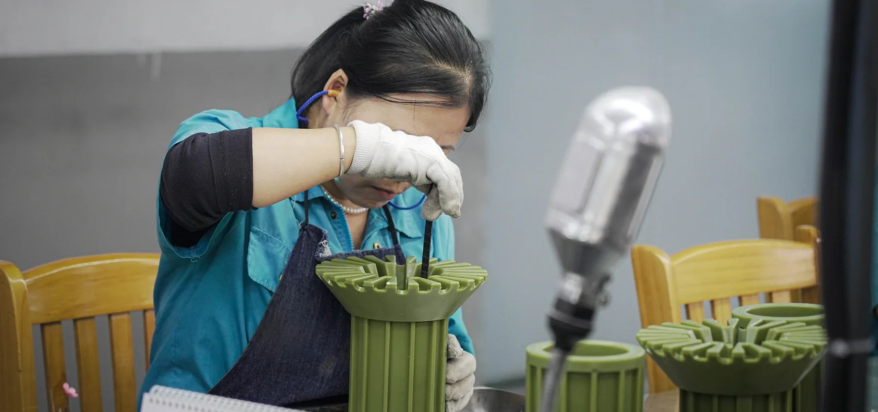 Wax-pattern assembly and inspection in Qingdao